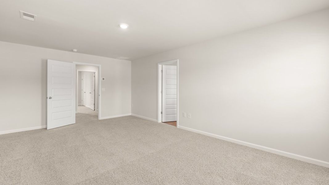 Spacious, unfurnished interior of a new home in Preserve at Dove Creek, Statham (Image 33). Spacious, unfurnished interior of a new home in Preserve at Dove Creek, Statham (Image 33).