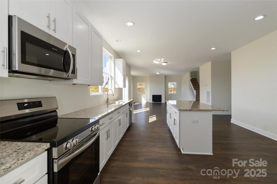 Furnished interior view inside a new home in , Monroe (Image 5).