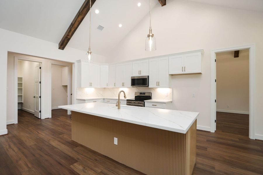Furnished interior view inside a new home in , Magnolia (Image 8).