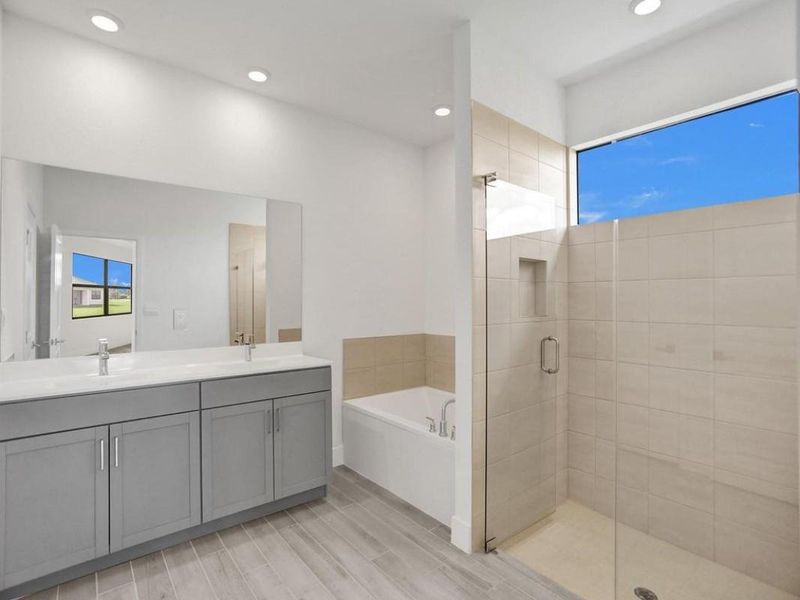 Furnished interior view inside a new home in , Homestead (Image 7). Furnished interior view inside a new home in , Homestead (Image 7).