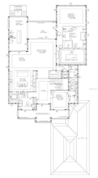 2D floor plan layout of this home in , Belleair Beach, FL (Image 4).