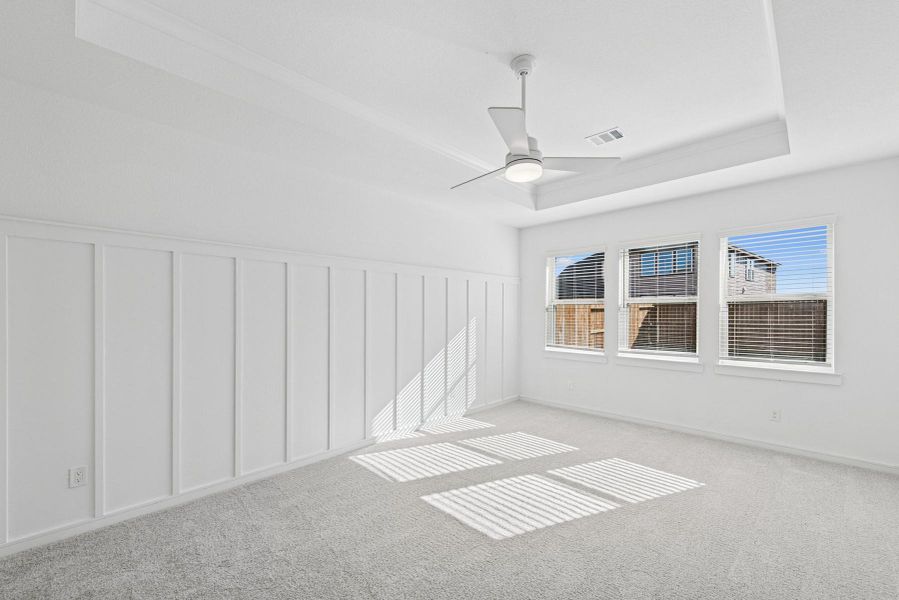 Spacious primary suite (*Photo not of actual home and used for illustration purposes only.) Spacious primary suite (*Photo not of actual home and used for illustration purposes only.)