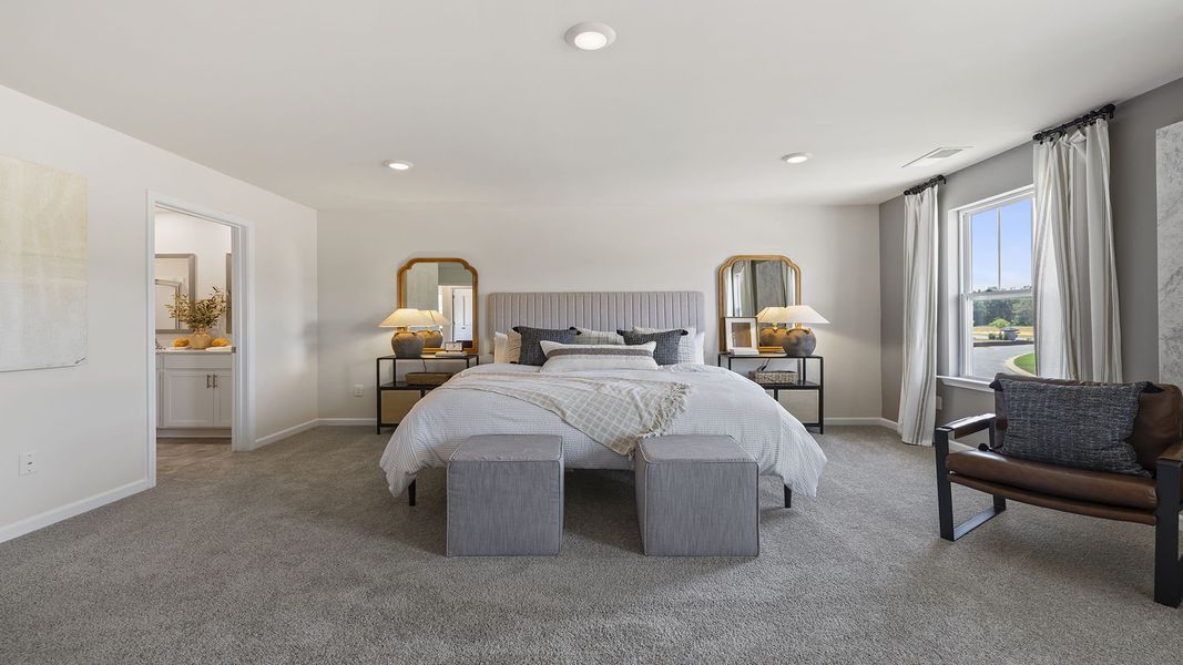 Furnished interior view inside a new home in Bentley Park, Greenwood (Image 30).