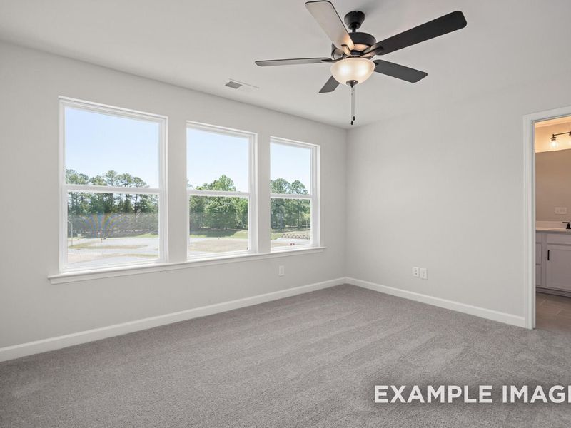 Spacious, unfurnished interior of a new home in Camden Park, Knightdale (Image 28).