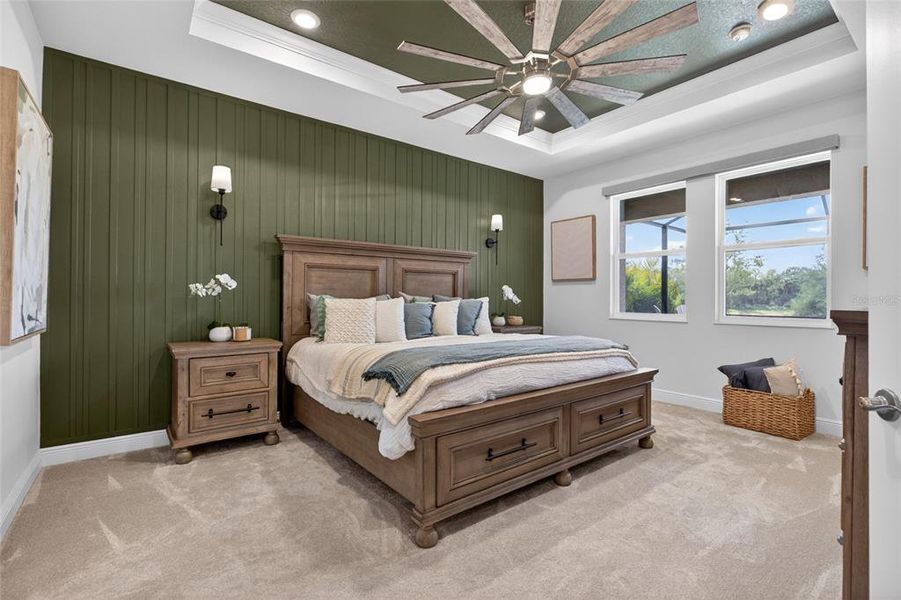 Furnished interior view inside a new home in Seaire, Parrish (Image 59).