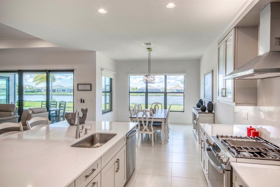 Furnished interior view inside a new home in , Port St. Lucie (Image 14).