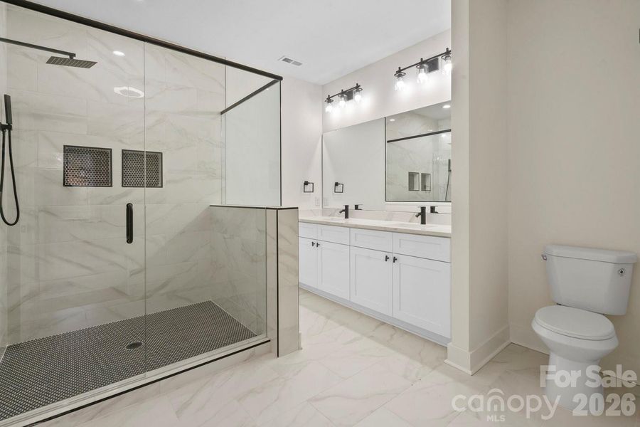 Furnished interior view inside a new home in , Mint Hill (Image 7).