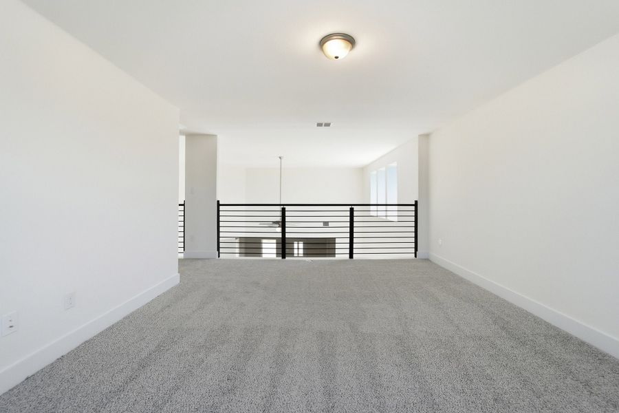Spacious, unfurnished interior of a new home in Red Hawk Landing, San Antonio (Image 62).