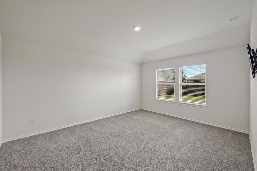 Spacious, unfurnished interior of a new home in Windrose, Pilot Point (Image 25). Spacious, unfurnished interior of a new home in Windrose, Pilot Point (Image 25).