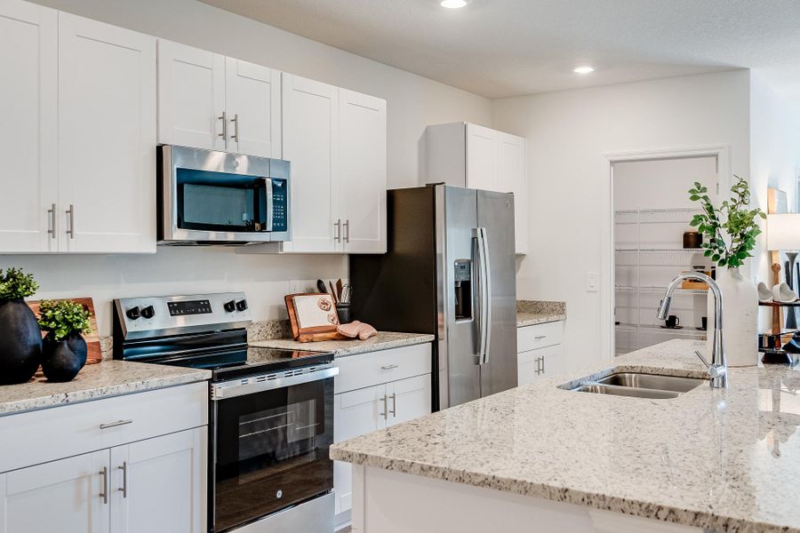 Furnished interior view inside a new home in Palm Wind, Hudson (Image 10).