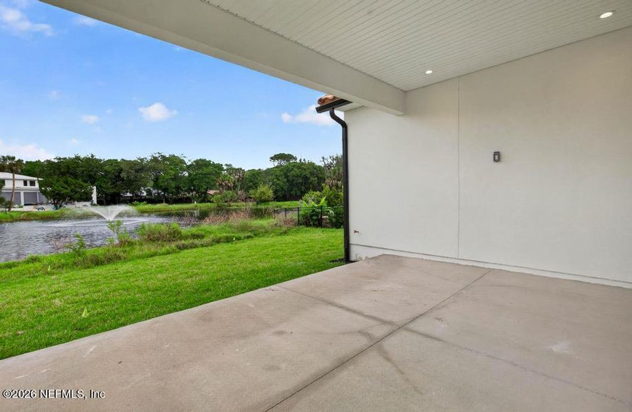 Exterior details and patio area of a home in , St. Johns (Image 47).