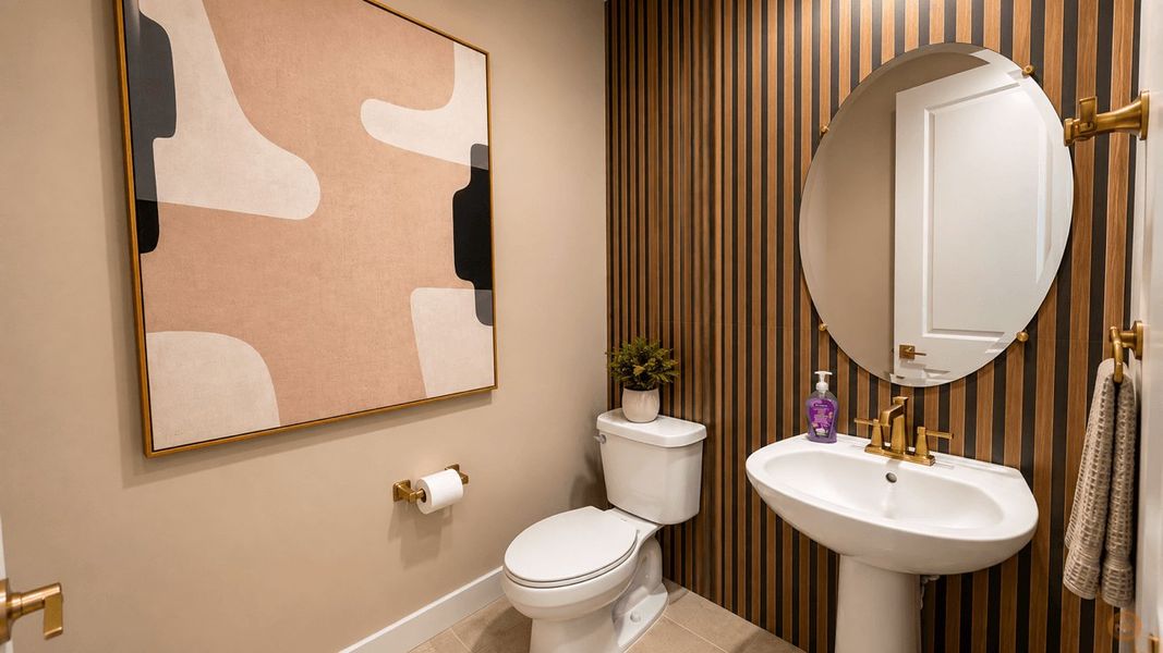 Representative furnished interior of a home built from the Flagstaff by William Ryan Homes in Alta Vida at Westpark, Buckeye (Image 13).
