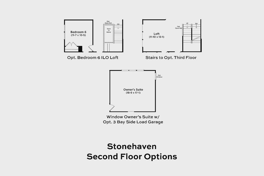 2D floor plan layout for the Stonehaven by DRB Homes in Reserve at Crowthorne, Zebulon, NC (Image 33). 2D floor plan layout for the Stonehaven by DRB Homes in Reserve at Crowthorne, Zebulon, NC (Image 33).