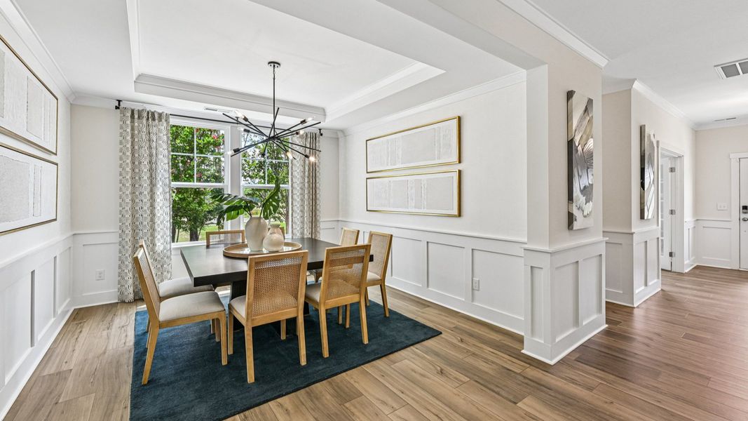 The Jordan Plan by DRB Homes in Lakeside Glen York SC - Dining