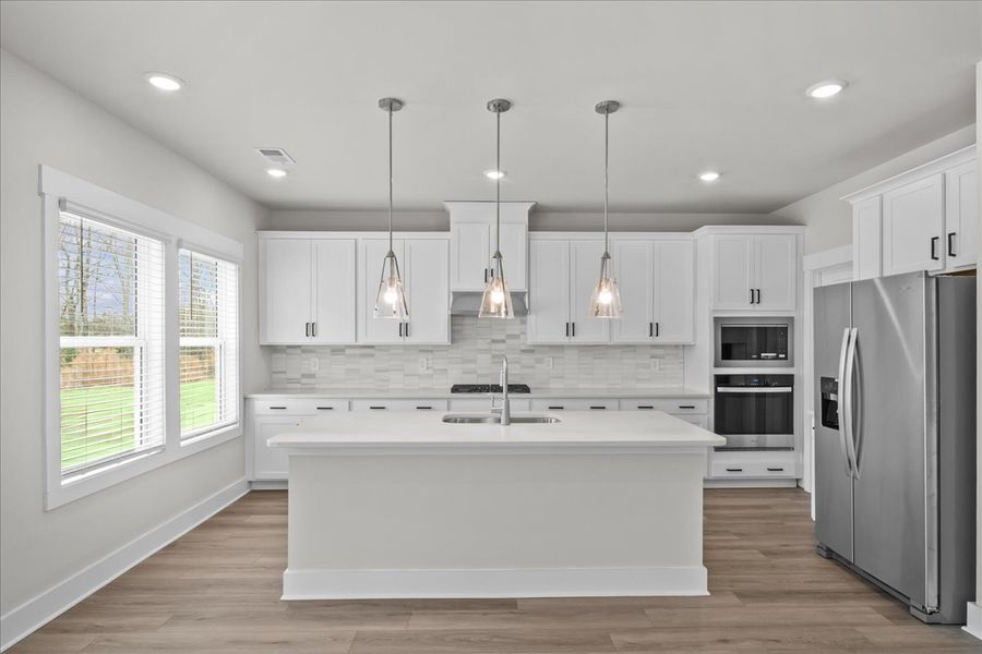 Furnished interior view inside a new home in Cedar Shoals - Signature Collection, Piedmont (Image 4).