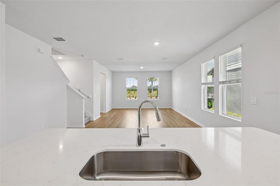 Close-up of interior finishes inside a home in The Meadow at Crossprairie Bungalows, St. Cloud (Image 16).