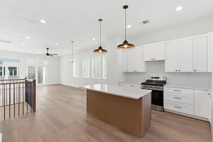 Furnished interior view inside a new home in , Houston (Image 14). Furnished interior view inside a new home in , Houston (Image 14).