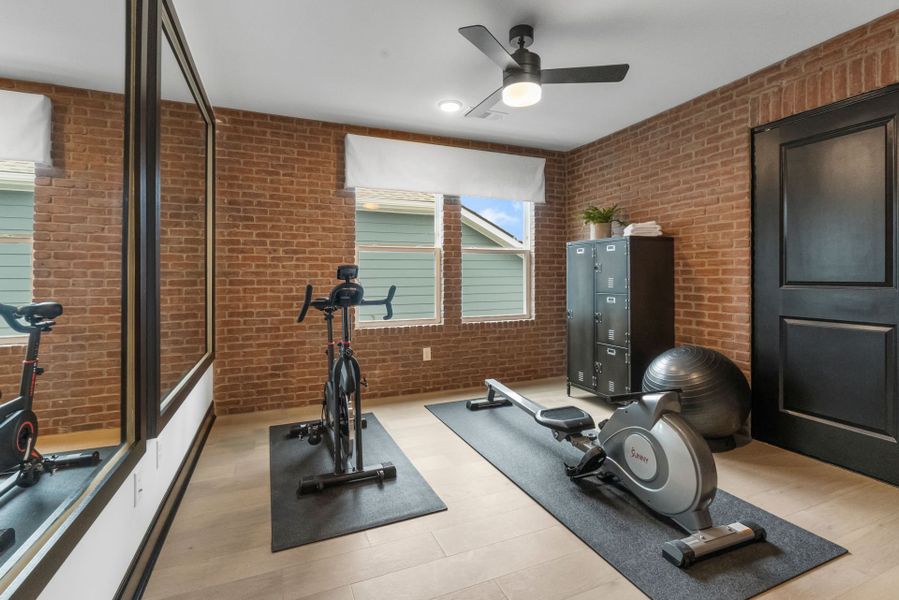 Stardom Bed in Optional Loft Murfreesboro New Home 55+ Communities