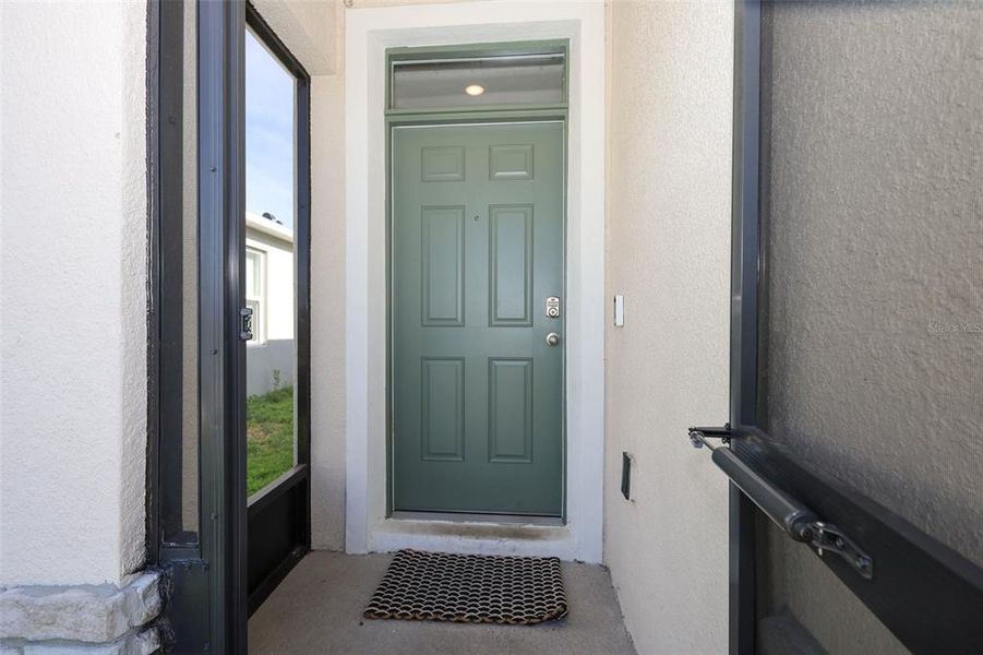 Exterior details and patio area of a home in Windrose, Apopka (Image 3).