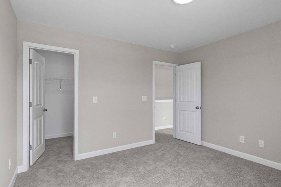 Representative unfurnished interior of a home built from the Pamlico by Caviness & Cates Communities in Bartlett Manor, Youngsville (Image 66).