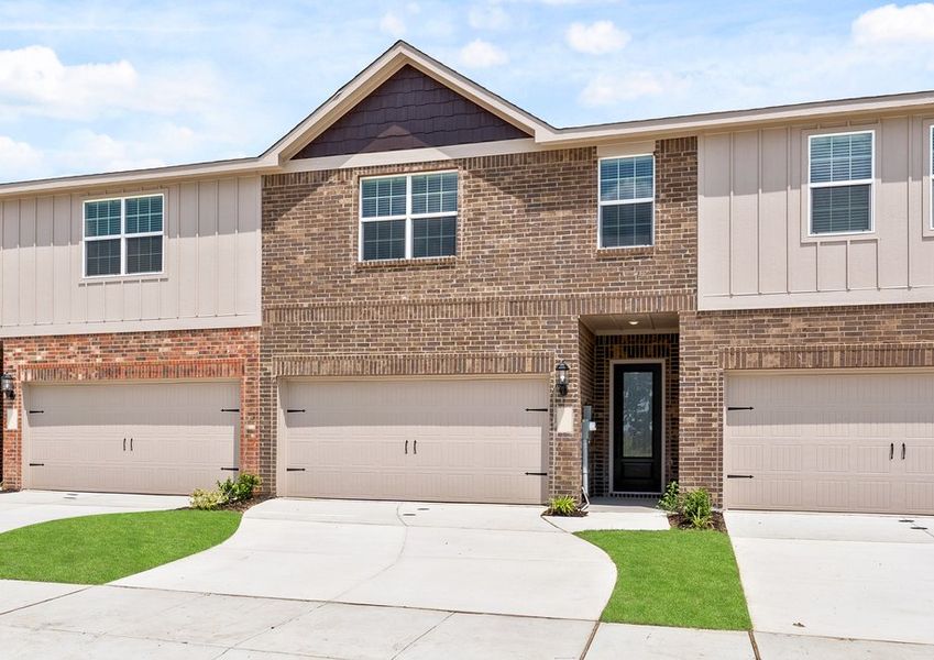 The Appaloosa is a beautiful floor plan with a brick exterior.