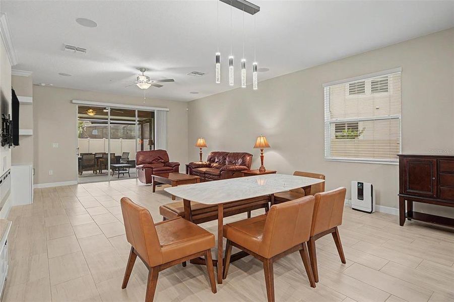 Furnished interior view inside a new home in , San Antonio (Image 20).