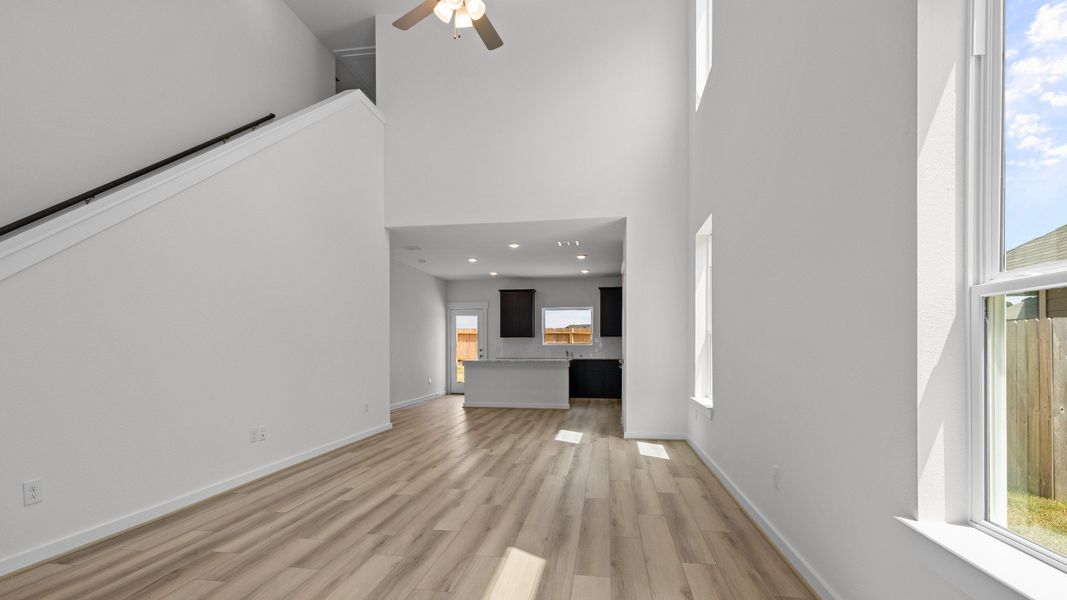 Furnished interior view inside a new home in Cielo, Conroe (Image 4).