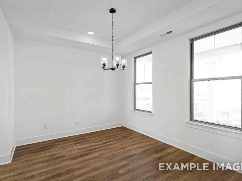 Representative unfurnished interior of a home built from the The Willow C by Davidson Homes LLC in Woods Crossing, Gallatin (Image 25).