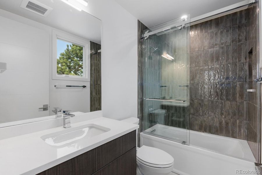 Furnished interior view inside a new home in , Denver (Image 31).