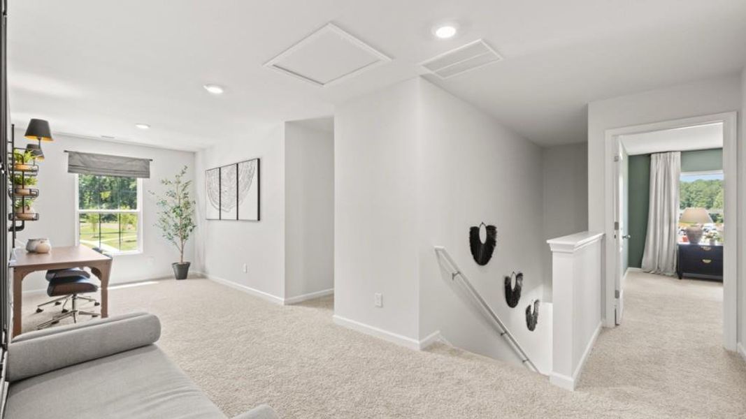 Furnished interior view inside a new home in Fairhaven, Lithia Springs (Image 17).