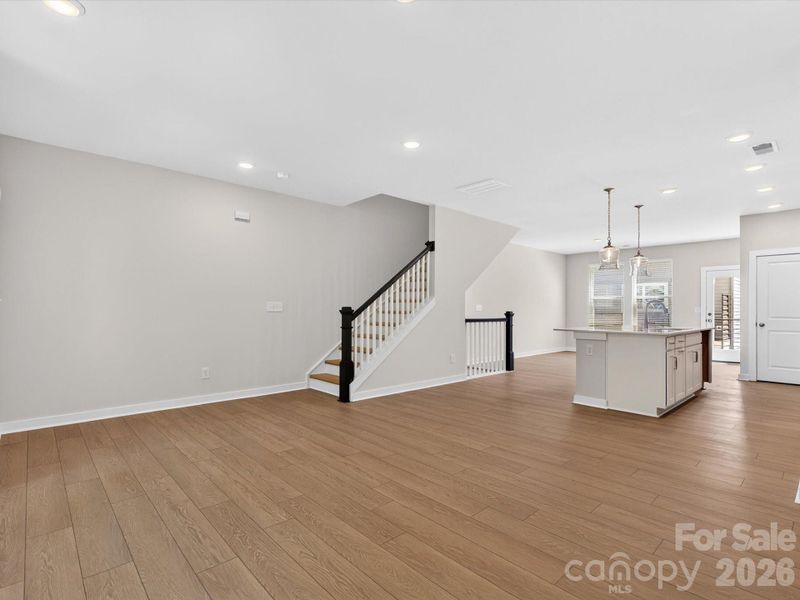 Spacious, unfurnished interior of a new home in Central Living at Craig, Charlotte (Image 22). Spacious, unfurnished interior of a new home in Central Living at Craig, Charlotte (Image 22).