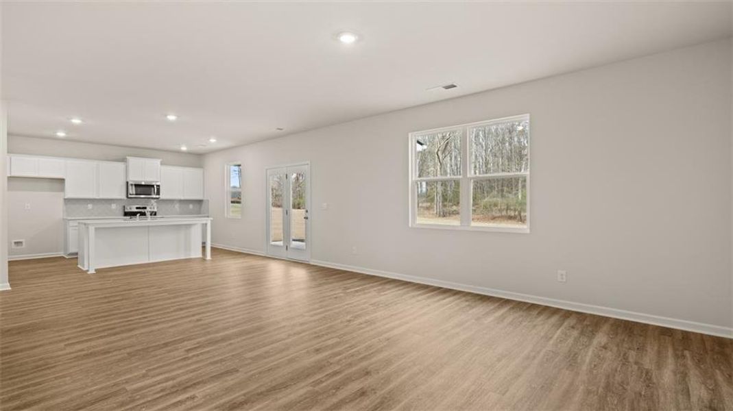 Spacious, unfurnished interior of a new home in Jackson Landing, Jefferson (Image 23).