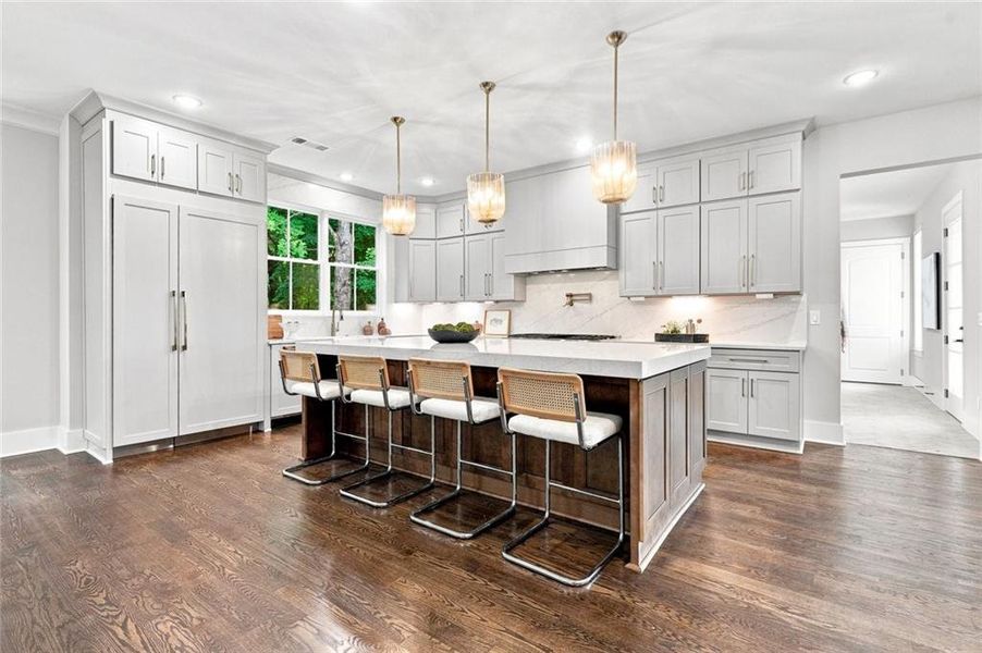 Furnished interior view inside a new home in , Alpharetta (Image 9).