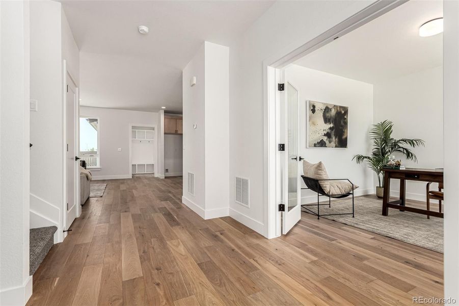 Furnished interior view inside a new home in West Grange, Longmont (Image 14).