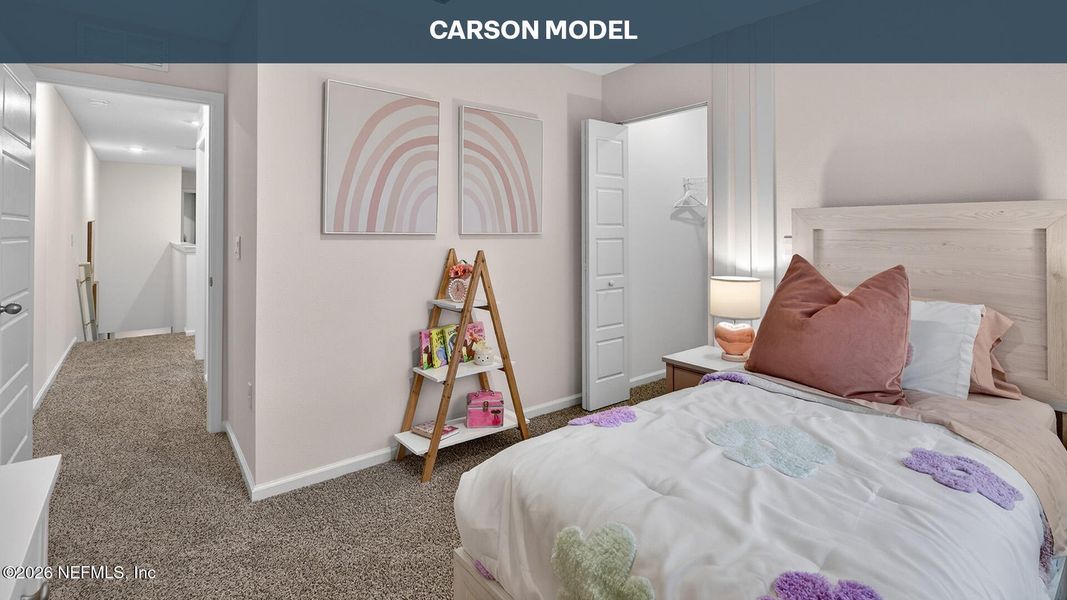 Furnished interior view inside a new home in Hansen Creek, Jacksonville (Image 7).