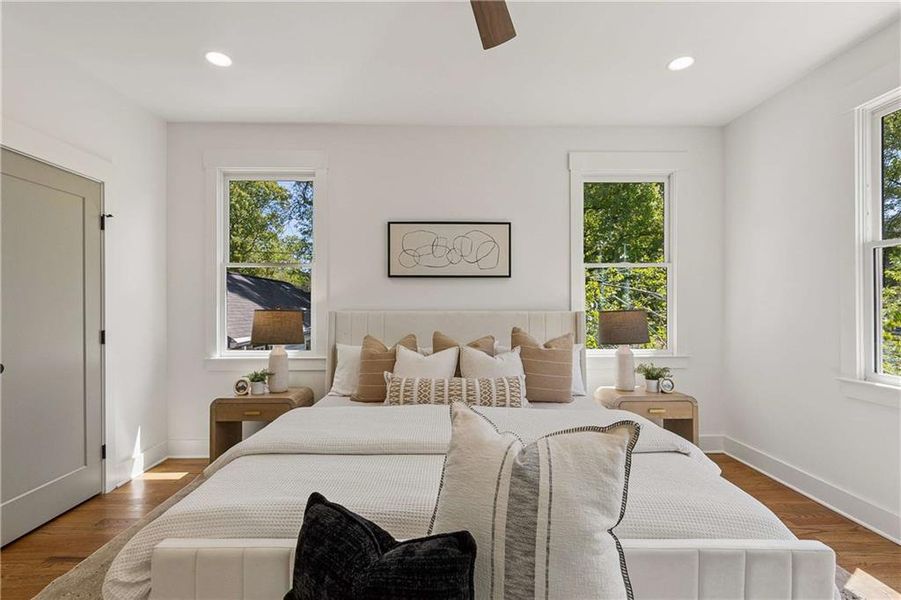 Furnished interior view inside a new home in , Atlanta (Image 53). Furnished interior view inside a new home in , Atlanta (Image 53).