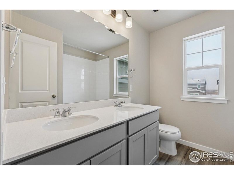 Furnished interior view inside a new home in The Overlook at Johnstown Farms, Johnstown (Image 17).