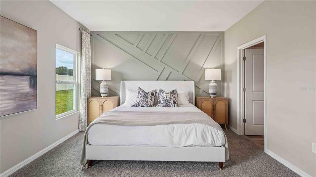 Furnished interior view inside a new home in Avalon Woods, Newberry (Image 11).