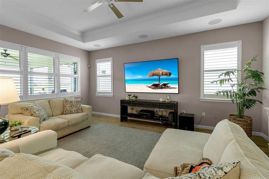 Furnished interior view inside a new home in , Parrish (Image 19).