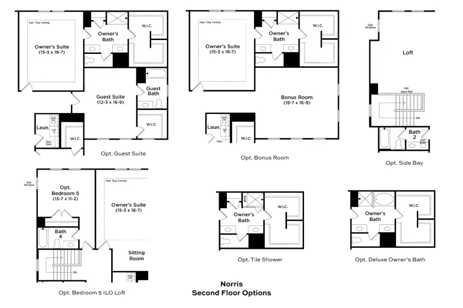2D floor plan layout of this home in Lakeside Glen, York, SC (Image 6). 2D floor plan layout of this home in Lakeside Glen, York, SC (Image 6).
