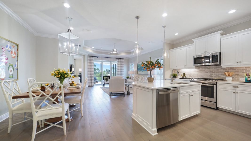 Representative furnished interior of a home built from the Tidewater by Neal Communities in Wildleaf at North River Ranch, Parrish (Image 8). Representative furnished interior of a home built from the Tidewater by Neal Communities in Wildleaf at North River Ranch, Parrish (Image 8).