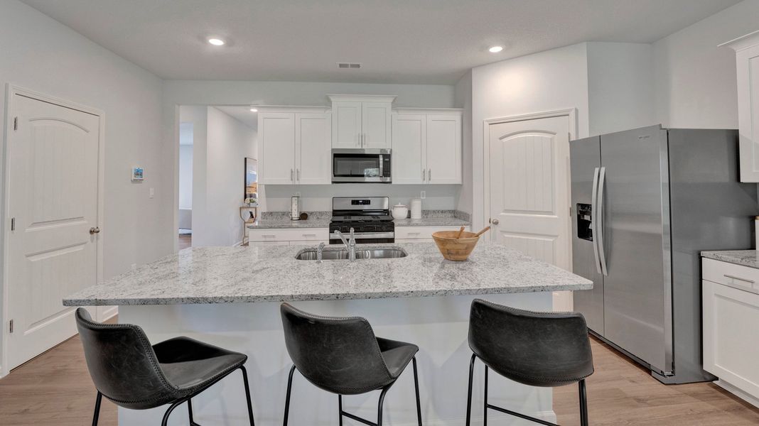 Furnished interior view inside a new home in Riverwood Gardens, Oakland (Image 12).