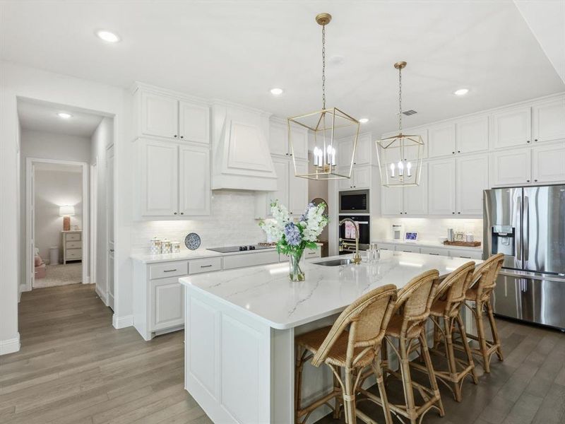 Furnished interior view inside a new home in , New Fairview (Image 27).