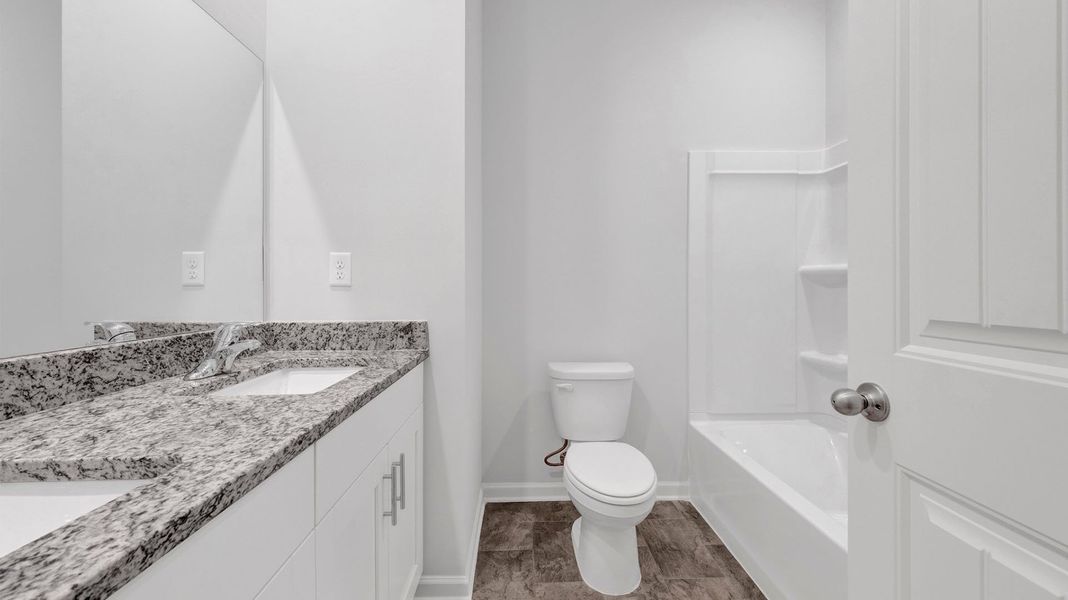 Furnished interior view inside a new home in Riverwood Gardens, Oakland (Image 14).
