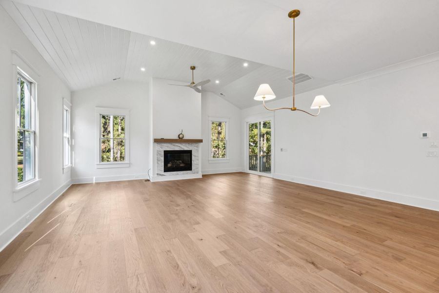 Spacious, unfurnished interior of a new home in , Johns Island (Image 81).