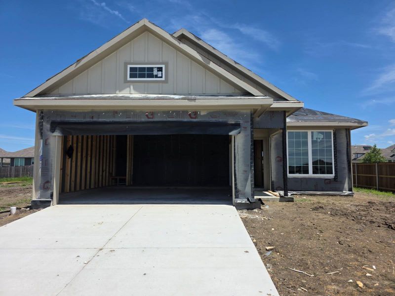 In-progress construction of a new home in , Brenham, TX (Image 11).