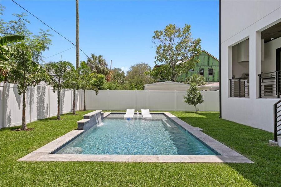 Exterior details and patio area of a home in , Tampa (Image 40). Exterior details and patio area of a home in , Tampa (Image 40).