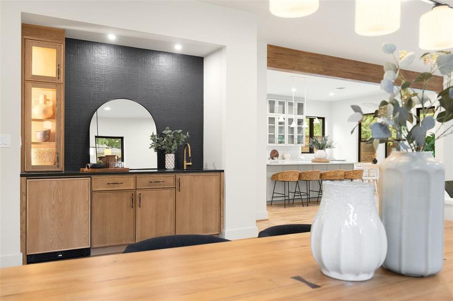 Furnished interior view inside a new home in , Dallas (Image 35). Furnished interior view inside a new home in , Dallas (Image 35).