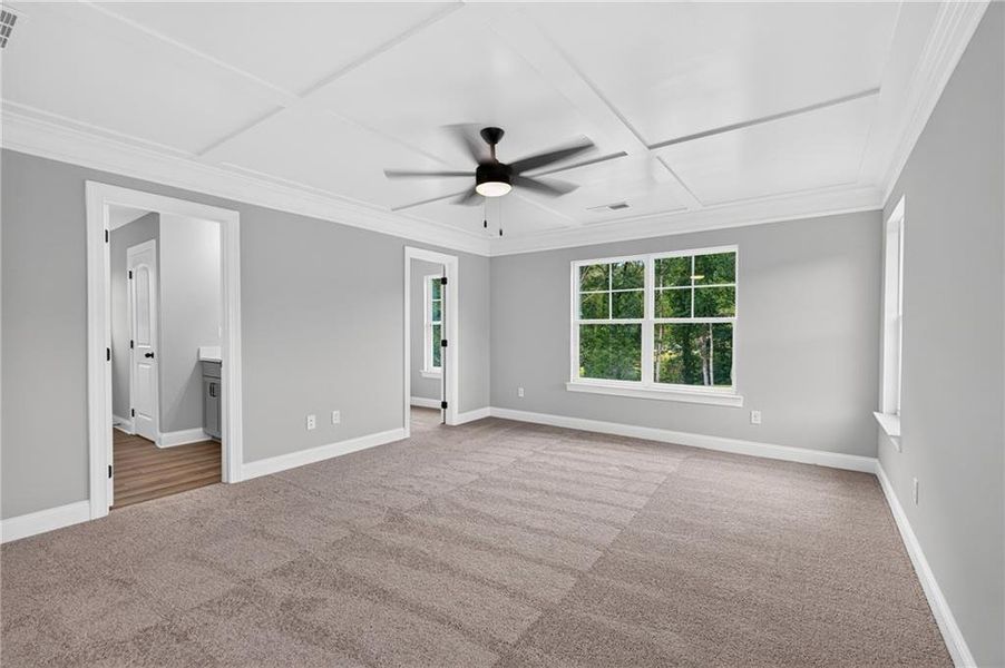 Spacious, unfurnished interior of a new home in Villas at Dawsonville, Dawsonville (Image 23).