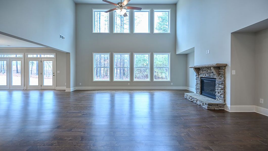 Spacious, unfurnished interior of a new home in Thalley Creek Estates, Cumming (Image 21). Spacious, unfurnished interior of a new home in Thalley Creek Estates, Cumming (Image 21).